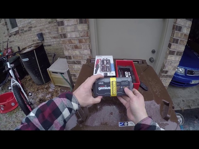 Dead Boxster Battery! NOCO Genius GB40 Lithium Jump Starter Review...
