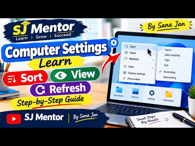 Computer Settings Explained | Easy Tutorial