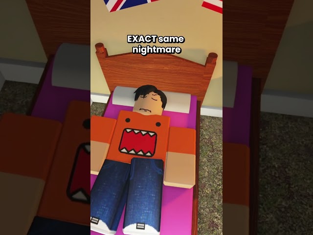 If You Die In Your DREAM... You Die in Real LIFE... #shorts #roblox #viral