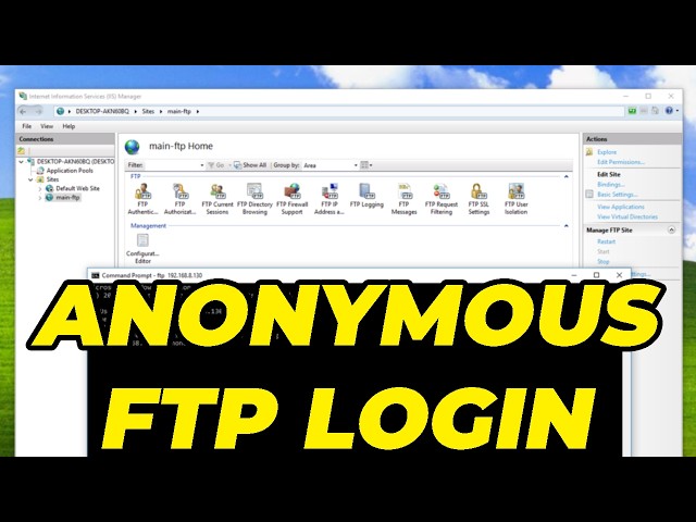 How To Enable Anonymous Login on Windows FTP Server