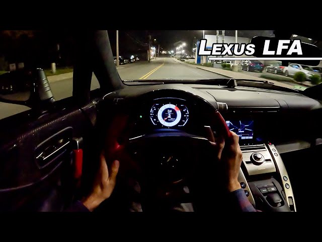 LFA Night Drive - V10 Drive Therapy  (POV Binaural Audio)