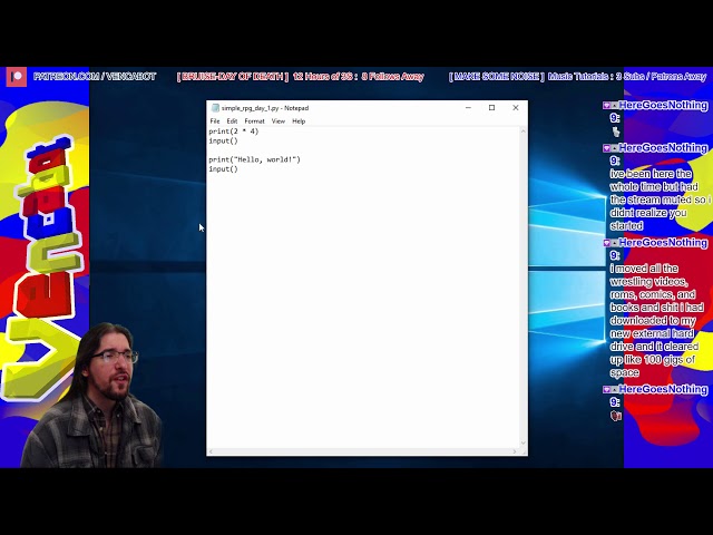 [Python Basics for Newbies] S3E1: Your first program: a playable RPG, from scratch!