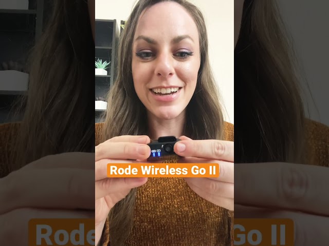 Rode Wireless Go II Mic for Teaching Online #shorts