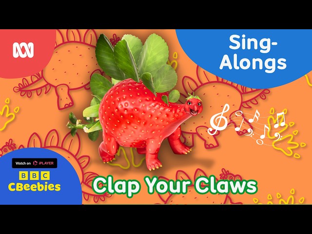 🎙️ Clap Your Claws 👏👏  | Vegesaurs Sing Alongs! #GingerAndTheVegesaurs