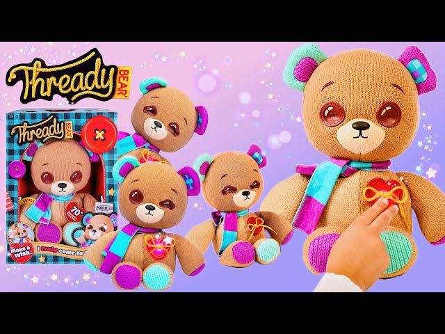 Thready Bear - So Magical ! | Make A Wish & Bear Comes to Life |  Interactive Plush Teddy Bear