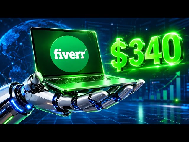 I Made $340 on Fiverr Using ONLY AI — Full Tutorial for Beginners (2026)
