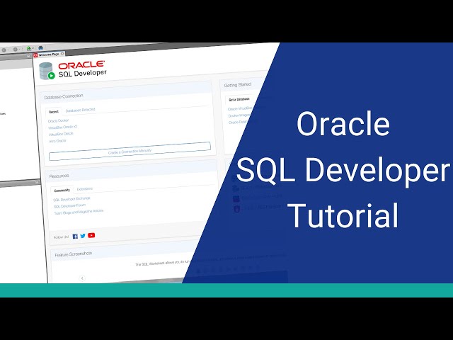 Oracle SQL Developer Tutorial (Feature Demonstration)
