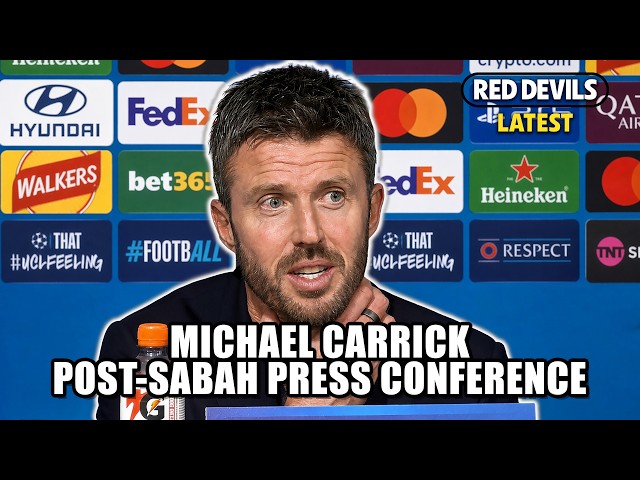 Michael Carrick on Sesko, Dorgu and United's perfect start | Manchester United 4-0 Sabah