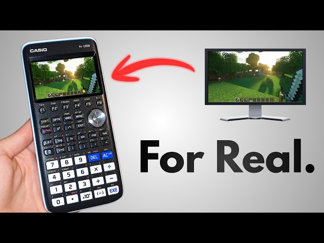 I Played Minecraft Java On A £100 Calculator