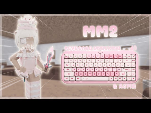 MM2 KEYBOARD UNBOXING & ASMR | YUNZII C75