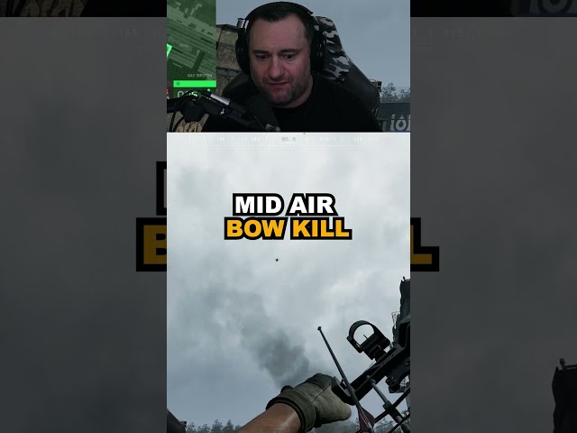 I HIT HIM WITH THE BOW MID AIR