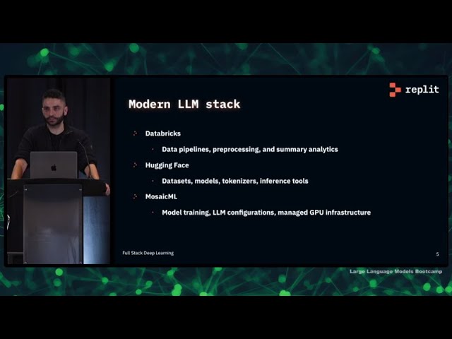 Reza Shabani - How Replit Trained Their Own LLMs (LLM Bootcamp)