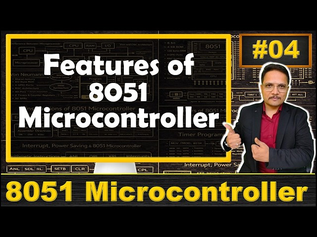 8051 Microcontroller Explained: Features, Components, and Applications