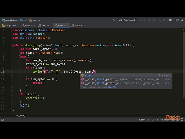 Hands-On Systems Programming with Rust : Working with Instant | packtpub.com