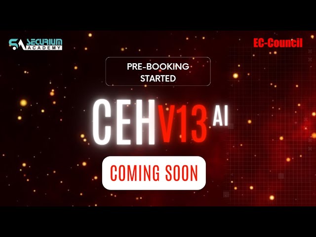 CEH V13 With AI Is Coming Soon