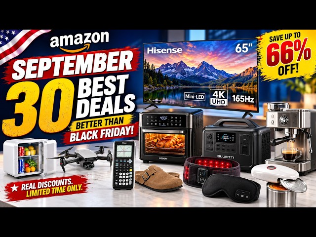 30 Amazon September Deals BETTER Than Black Friday (Don’t Pay Full Price!)