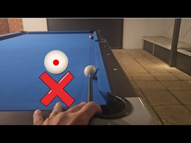 I applied all types of English spin to the cue ball on frozen balls along the rail #8ballpool