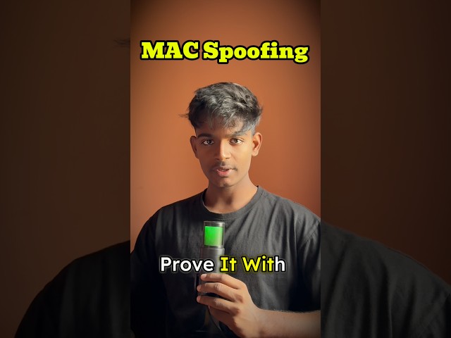 🎭 Your MAC address isn't permanent — here's proof. #MACSpoofing #EthicalHacking #KaliLinux