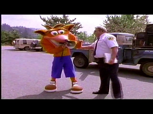 Crash Bandicoot for Playstation One Commercial (1996)