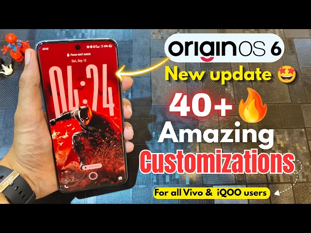Origin OS 6 New Update Customizations 🤩 | Mind-Blowing Tricks