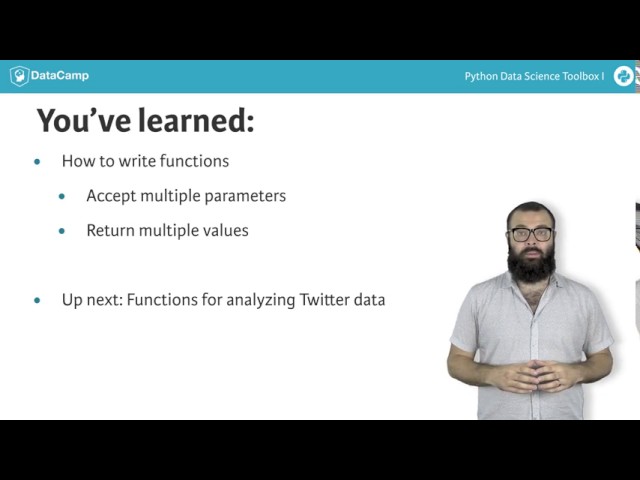 Python tutorial: Basic Ingredients of a Python function