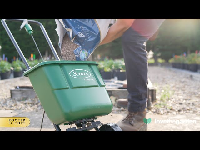How to Use the Scotts® EasyGreen Rotary Spreader | Even Lawn Feeding Made Easy | Love The Garden