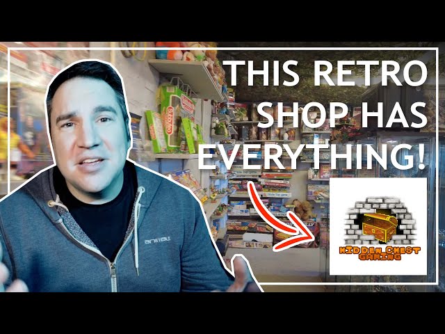 Hidden Chest Gaming | New Retro Game & Toy Shop Opening