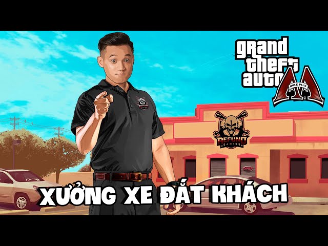 (GTA V MixiCity #15) Một ngày hoạt động của xưởng xe đắt khách cùng hội nhân viên Refund Auto.