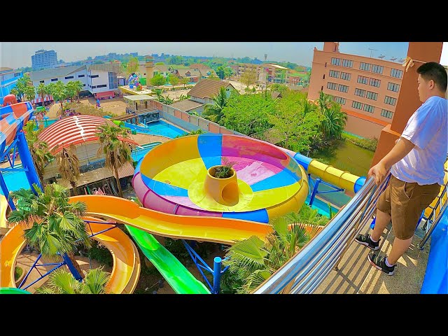 Bowl Water Slide at Usotel Waterland