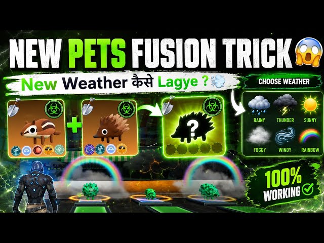🥵 HOW TO ADD WETHER AND MUTATION 🔥|PETS FUSION TRICK 😱 | STEAL A PET