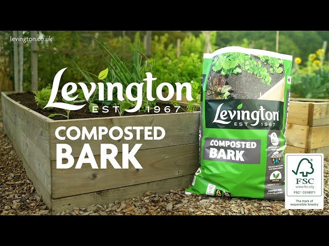 Levington® Composted Bark | Improve Soil Health & Retain Moisture | Love The Garden