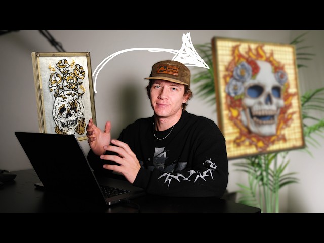 turning real life art into digital masterpieces with AI