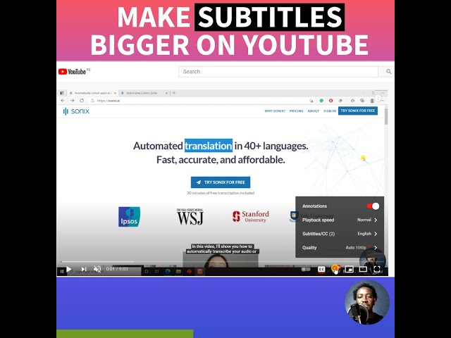 How to Make Subtitles Bigger on YouTube #YouTubeShorts #Shorts