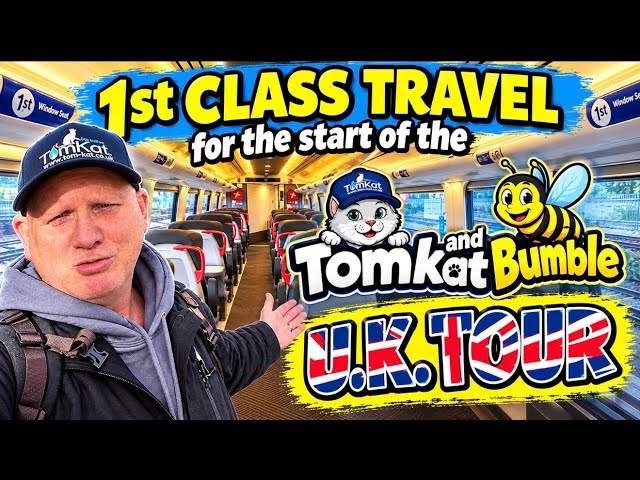 Travel day to the Isle of Wight for the start of the Tomkat and bumble uk tour 2026..