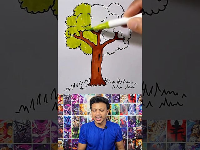 How to Draw a Tree 🌳