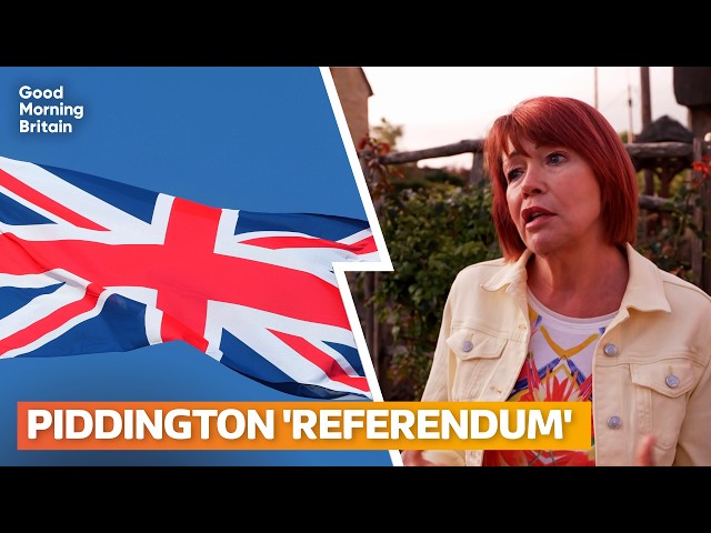 Small village holds vote over independence from the UK after nearby asylum camp proposal