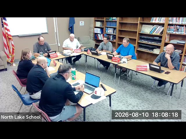 August 10, 2026 Regular Meeting
