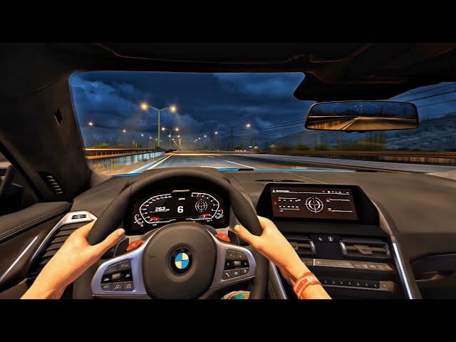 BMW M8 Coupe - POV TEST DRIVE in Forza Horizon 5