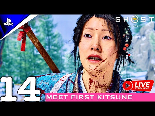 ATSU meets KITSUNE Ghost of Yotei LiveStream GamePlay #ghostofyotei #atsu #action #live #livestream