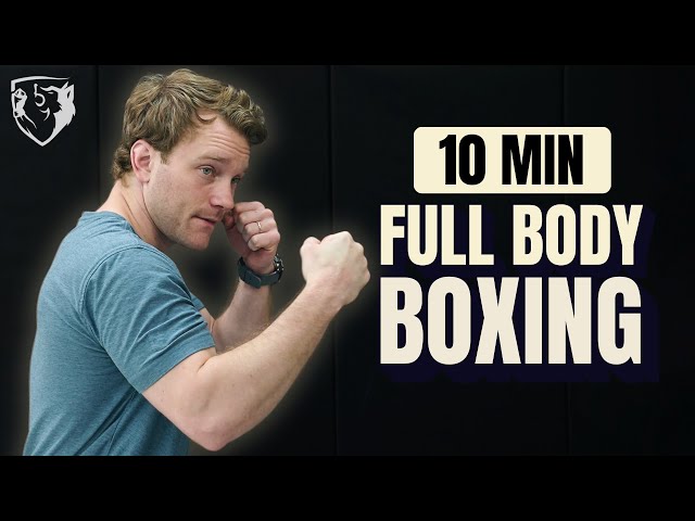 10 MIN BOXING TRAINING AT HOME | Uppercuts, Head Movement, & Abs