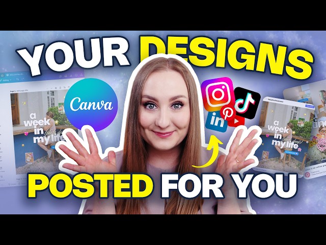 Publish Social Media Posts Directly from CANVA