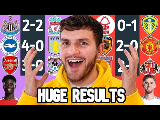 VILLA BOTTOM! HUGE HULL SHOCK! LATE LEEDS & IPSWICH WINNERS! - PREMIER LEAGUE REVIEW
