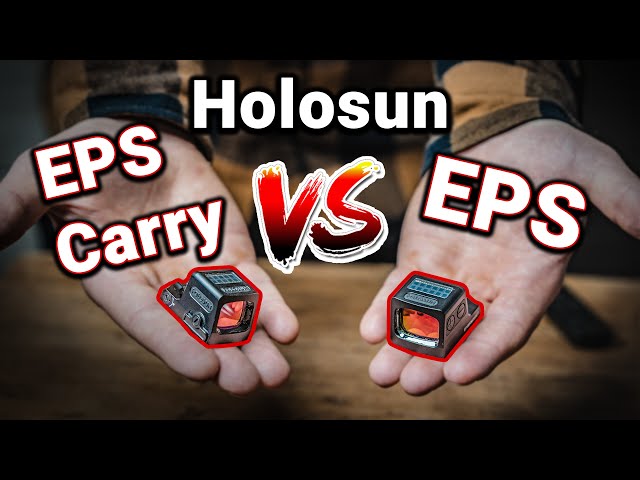 Holosun EPS vs EPS Carry: Features, Setup, and Comparison