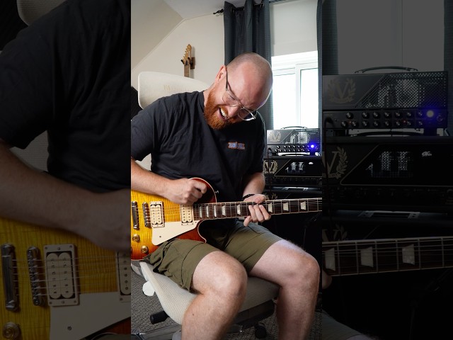 Breaking In The New Guitar! 🎸 #lespaul #vanhalen #guitarist #guitar