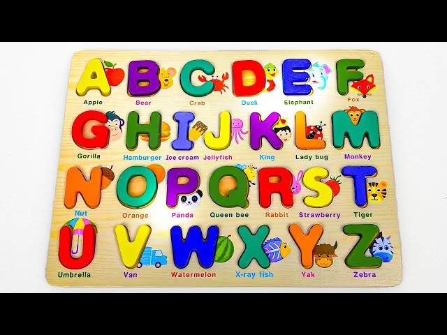 Best Learn ABC Puzzle | Preschool Toddler Learning Toy Video