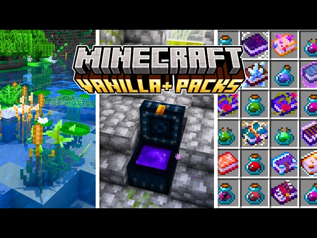 10 BEST Vanilla Minecraft Resource Packs
