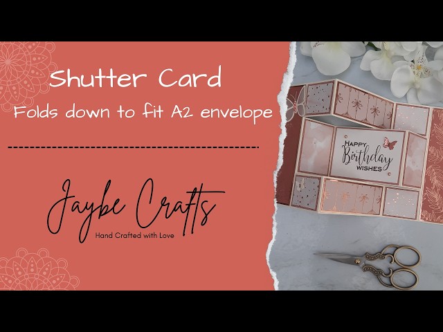 Stylish Shutter Card