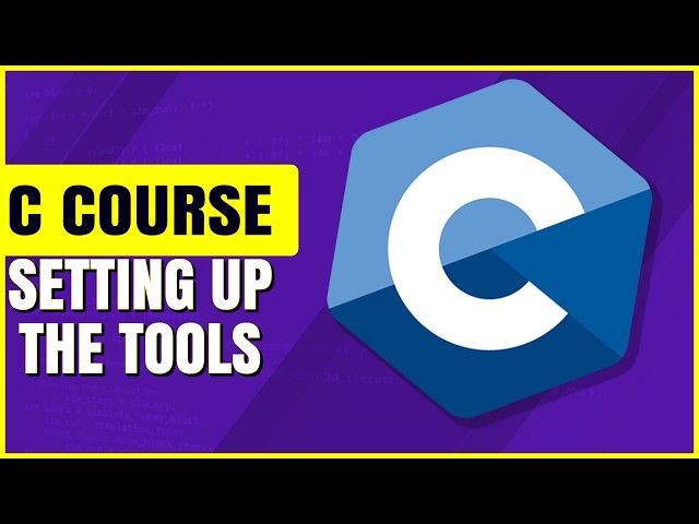 Getting started with C - Installing the tools for success!