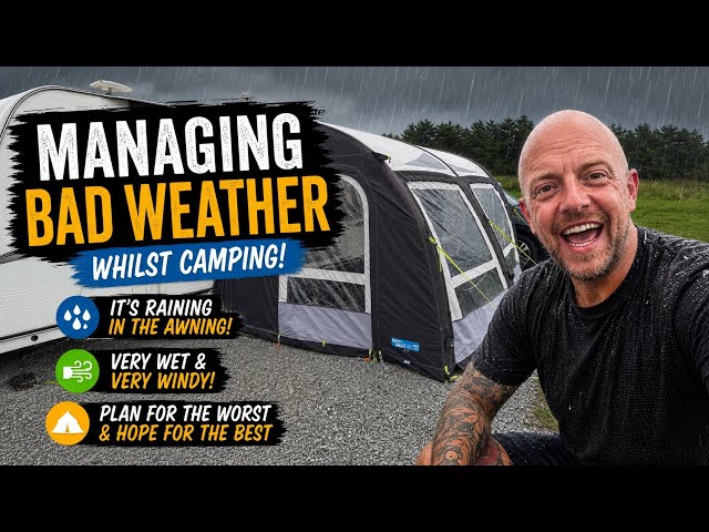 Camping in Heavy Rain ☔ The Reality No One Shows You!