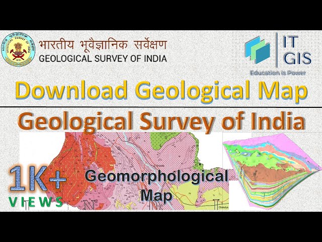 Download Geological Map from Geological Survey of India || GSI || Geological Map || ITGIS